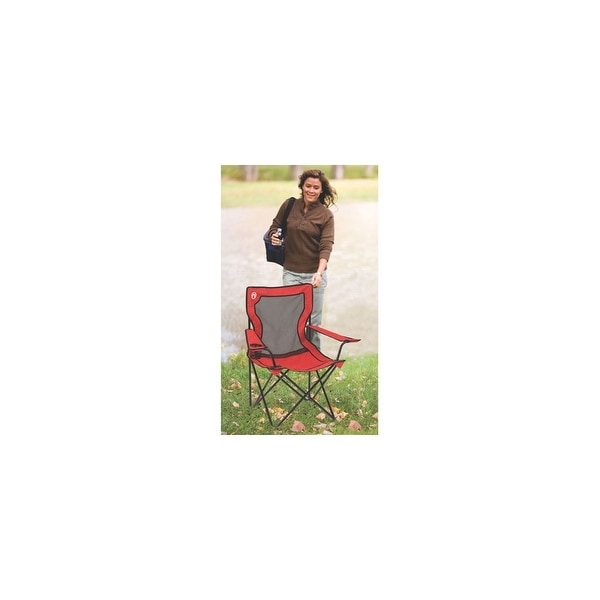 coleman mesh quad chair