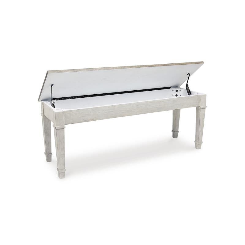 Signature Design by Ashley Skempton White / Light Brown 4-Piece Dining Package