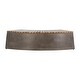 Ezra 67-inch Indoor-Outdoor Curved Concrete and Teak Bench - N/A - Bed ...