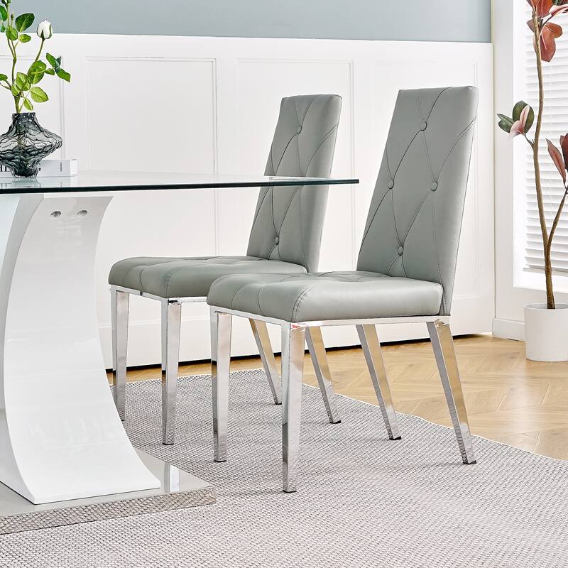 Set of 2 Modern Simple Dining Chair