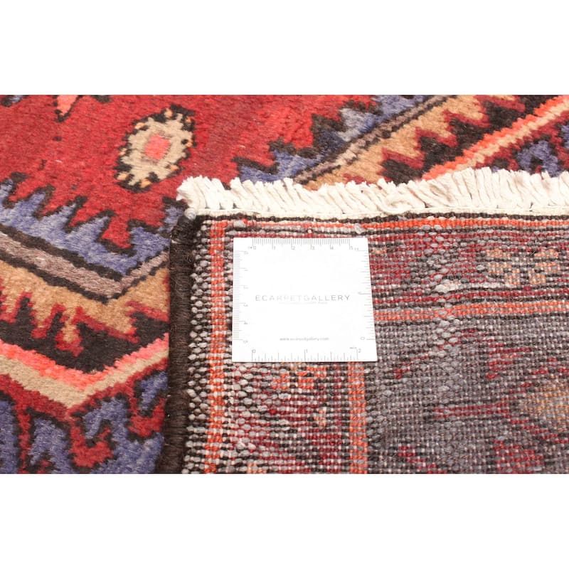 ECARPETGALLERY Hand-knotted Andelz Red Wool Rug - 4'7 x 7'5