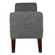 preview thumbnail 10 of 13, Carson Carrington Borg Charcoal Fabric Storage Bench Settee
