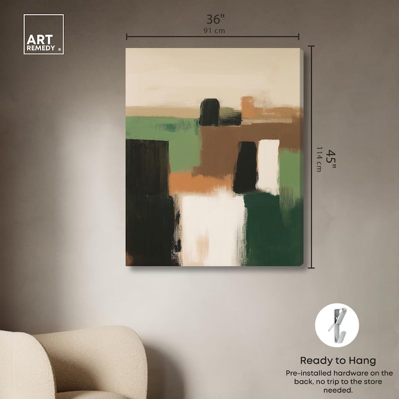Underbrush Musings II Canvas by Art Remedy, Gallery Wrapped