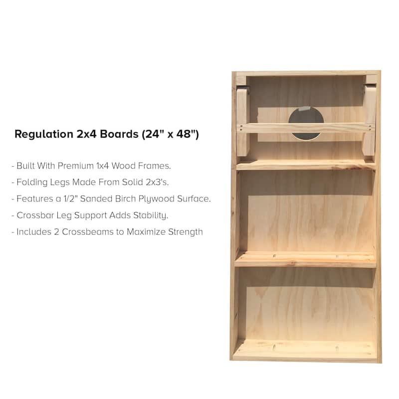 Colorado Buffaloes Regulation 2x4 Cornhole Set