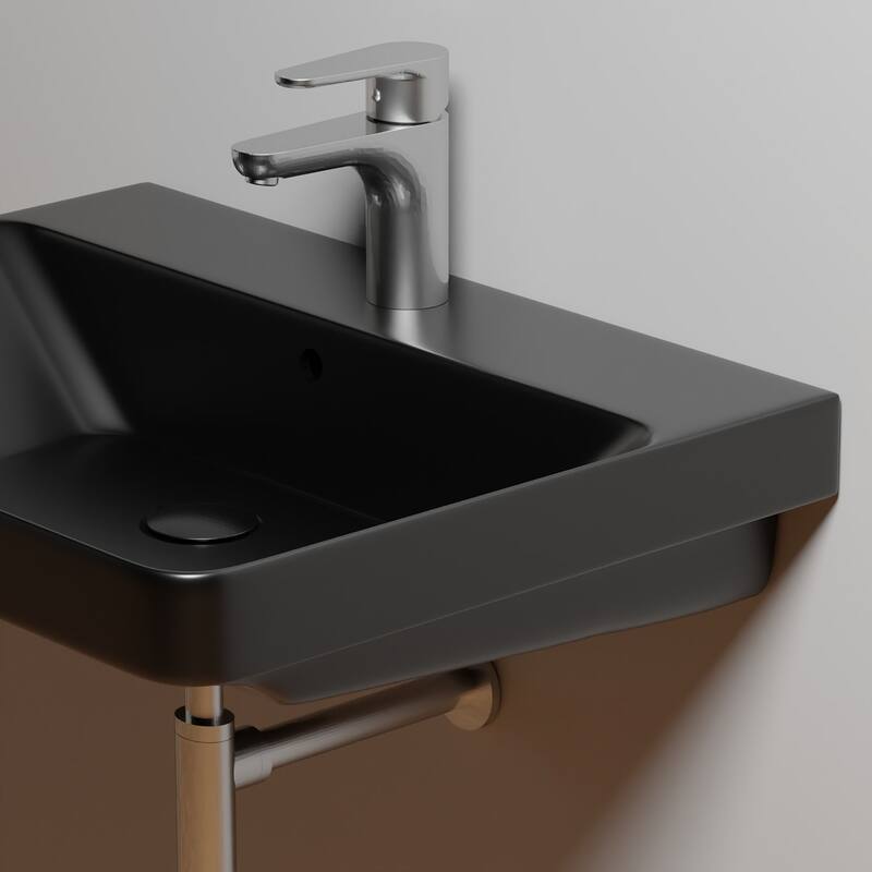WS Bath Collections Luxury 60.01 Luxury 23-13/16" Rectangular Ceramic