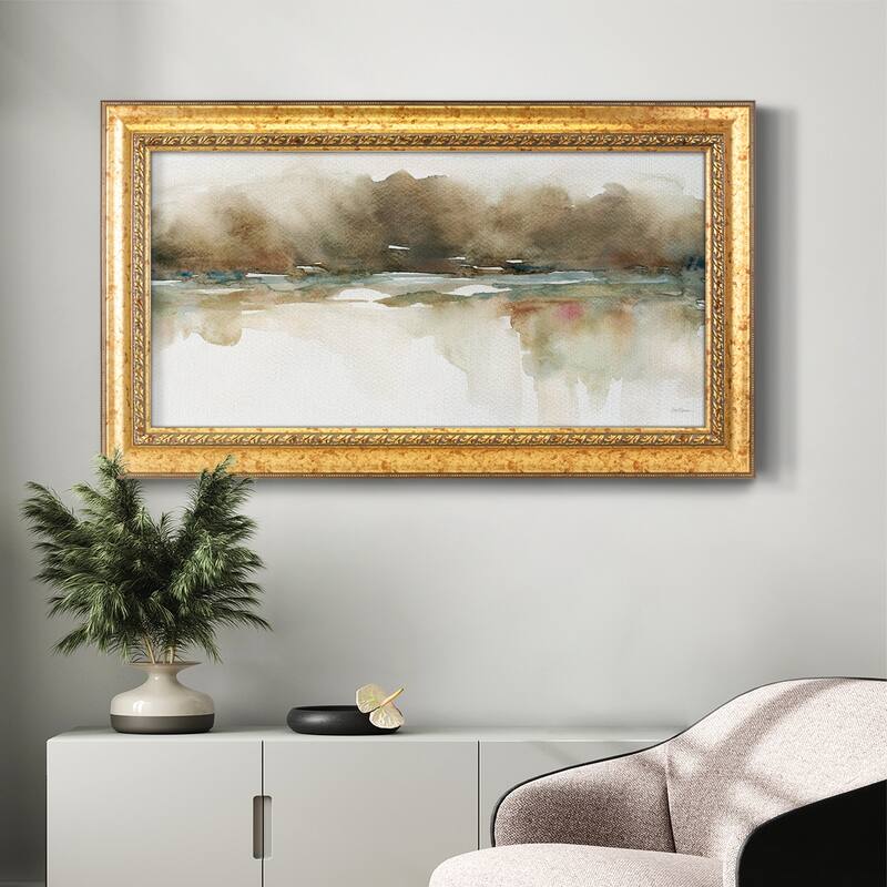 Softer Reflections Premium Framed Canvas- Ready to Hang