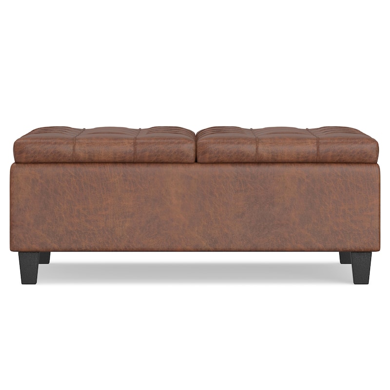 WYNDENHALL Tyler 36 inch Wide Contemporary Square Table Ottoman