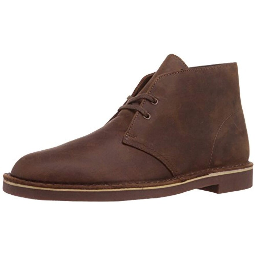 clarks men's bushacre 2 chukka boot beeswax