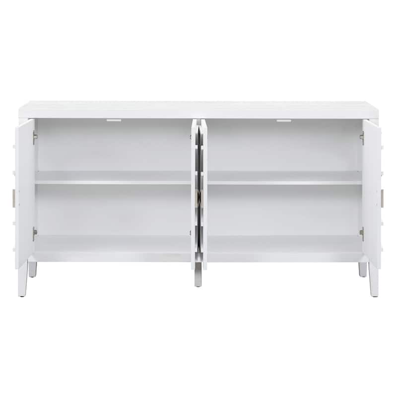 Vintage Sideboard Door Style Dining Sideboard