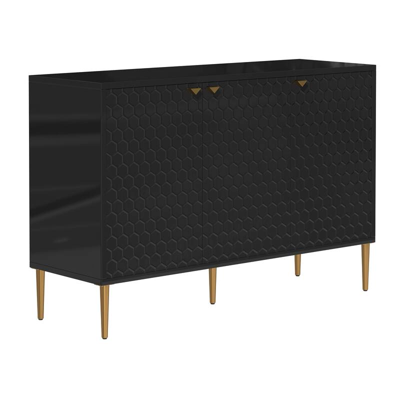 three-door cabinet