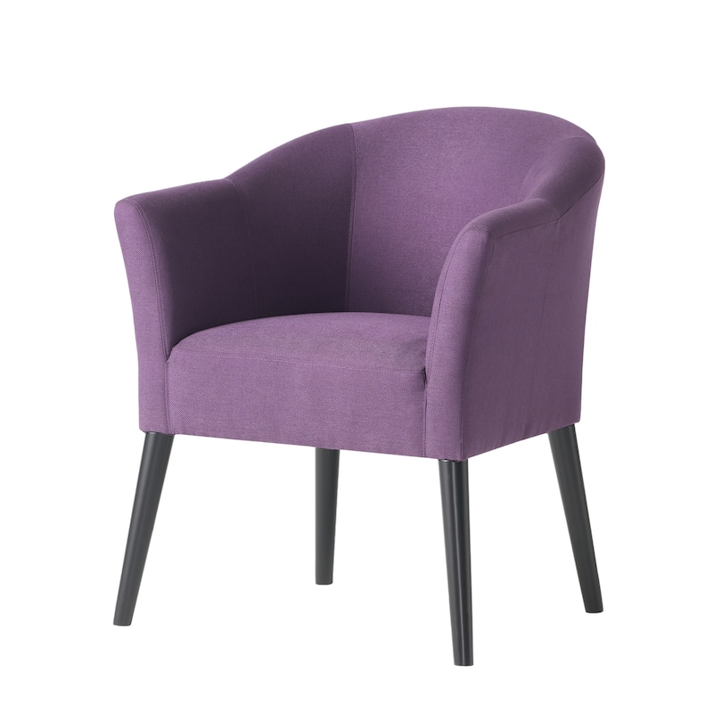 Plum 27" Upholstered Arm Chair