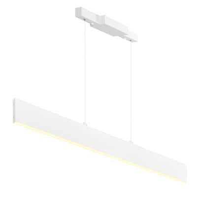 Krista LED Chandelier With Satin White Finish - Satin White