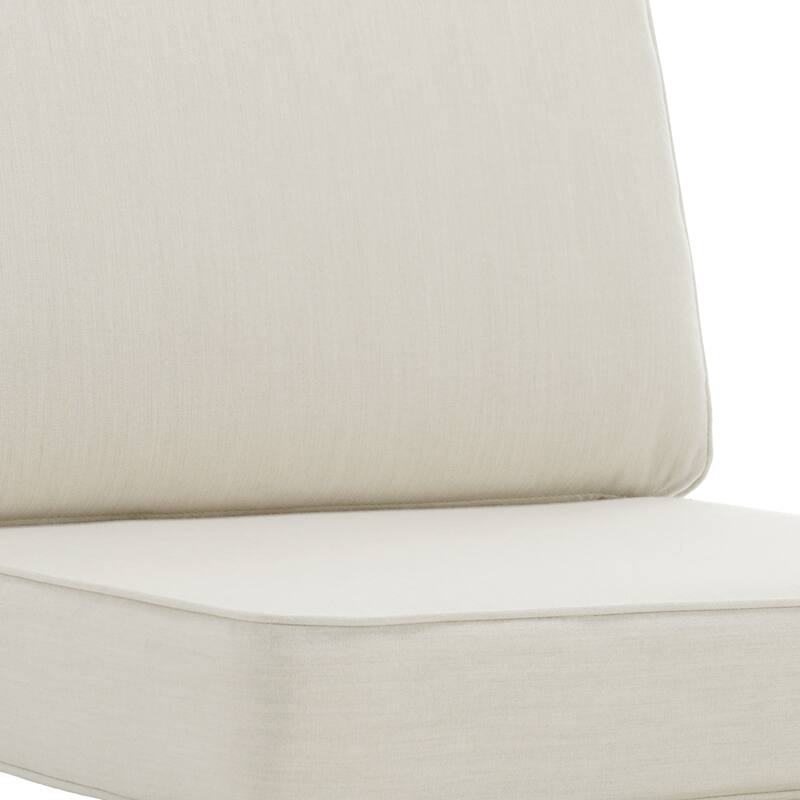 Outdoor 4.7" Thick Sunbrella Cushion Set with Back and Seat Cushions