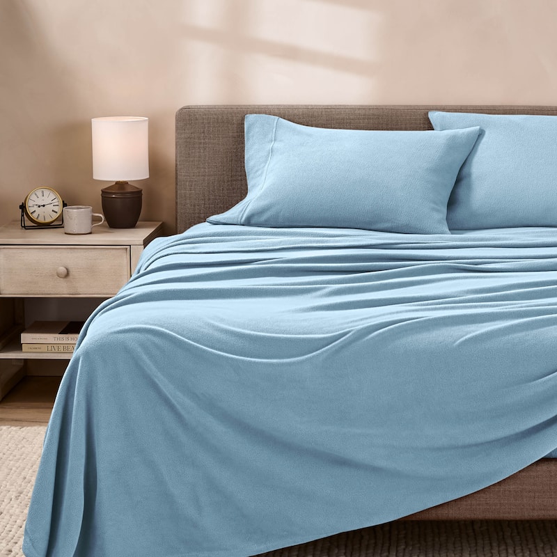 Bare Home Polar Fleece Deep Pocket Sheet Set