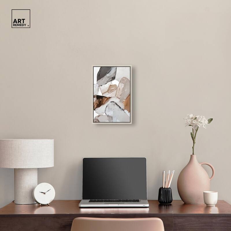 Sedimentary Hues II Canvas by Art Remedy