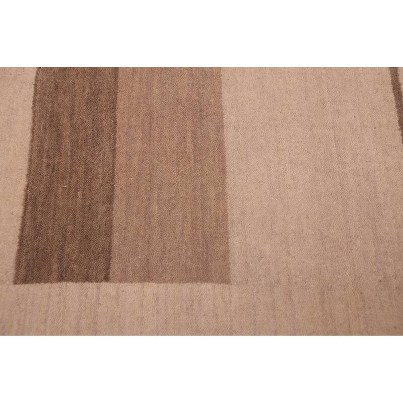 ECARPETGALLERY Hand Loomed Kashkuli Gabbeh Beige Wool Rug - 5'8 x 8'0