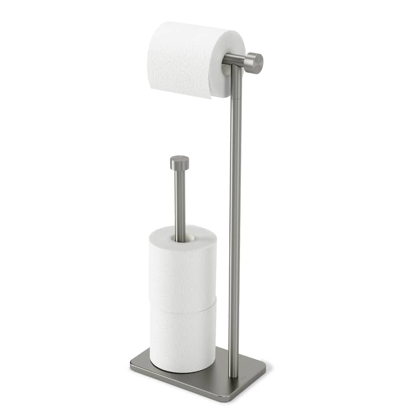 Umbra Cappa Toilet Paper Holder & Reserve - White
