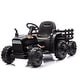 preview thumbnail 36 of 70, Kids 24V Electric Ride-On Tractor with Dual Motors, Remote Control, MP3, Bluetooth, and LED Lights, Ages 3-6 Black