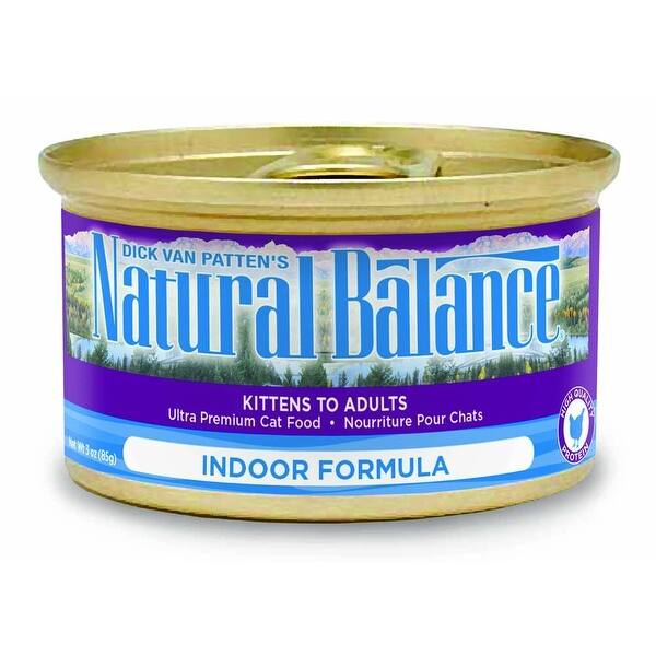 Shop Natural Balance Indoor Cat Formula Canned Cat Food 5 5oz