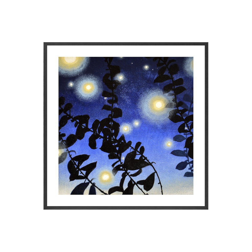 Fireflies II Framed Print Wall Art by Norman Wyatt Jr.