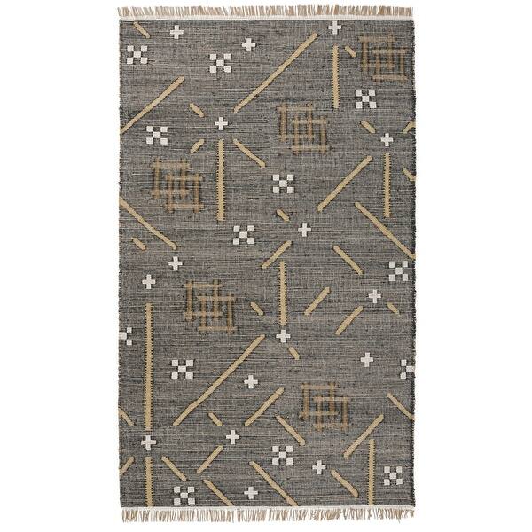Hona 2 x 3 Small Handwoven Area Rug, Multicolor Geometric Patterns ...