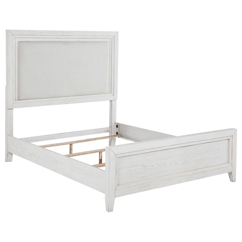 Marielle 5-Piece Bedroom Set Distressed White