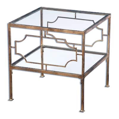 Uttermost Genell 20" x 19" Accent Table