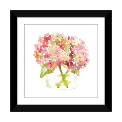 iCanvas "Hydrangea Pink Vase" by Sara Berrenson