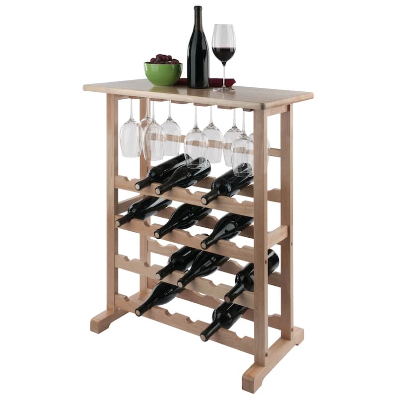 Vinny 24-Bottle Wine Rack - 31.5 x 16.22 x 35.67 inches
