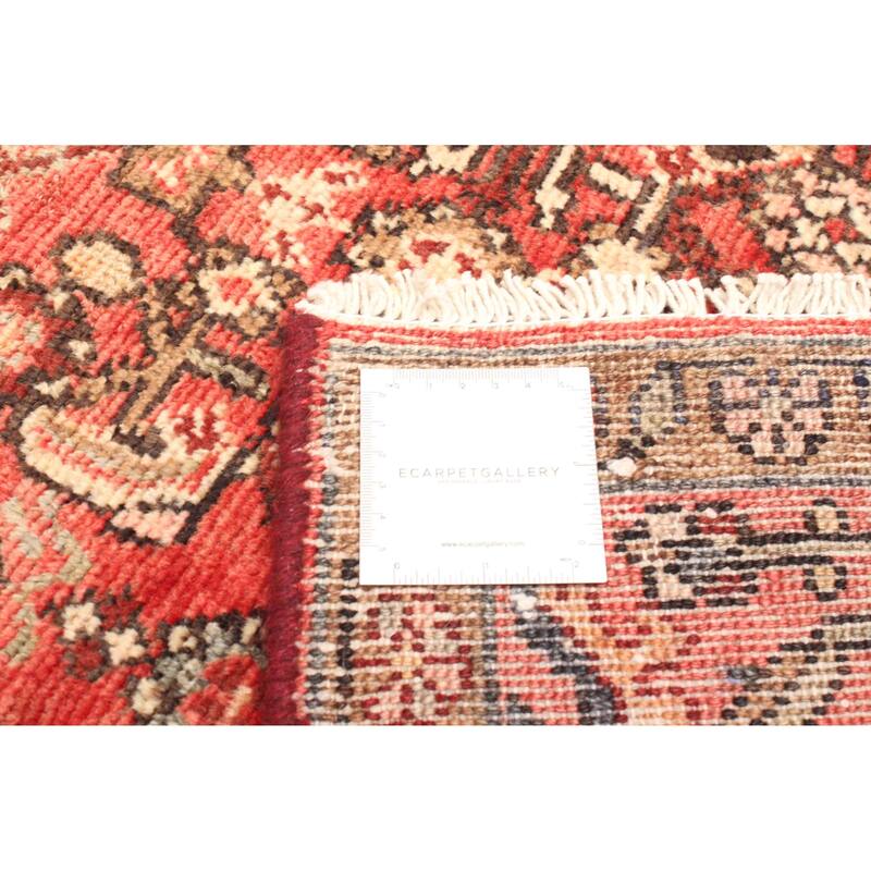 ECARPETGALLERY Hand-knotted Antalya Vintage Red Wool Rug - 4'3 x 7'0