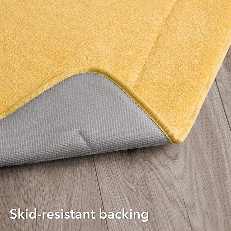 Oliver Brown Terry Memory Foam Bath Mat