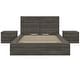 preview thumbnail 32 of 38, James 4-Piece Bedroom Set with Bed, Headboard, and 2 Nightstands