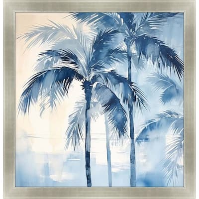 Indigo Paradise II Framed Art Giclee Under Glass