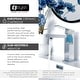 preview thumbnail 8 of 44, STYLISH Single Handle Single Hole Bathroom Faucet - Faucet Height: 6 1/2" Spout Height: 4 1/2"
