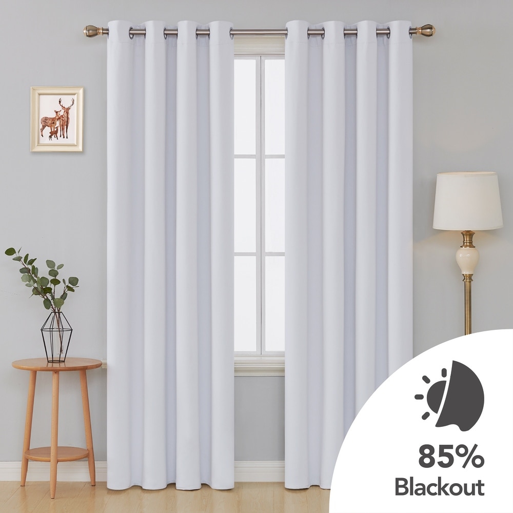 White 84 Inches, Blackout Curtains - Bed Bath & Beyond