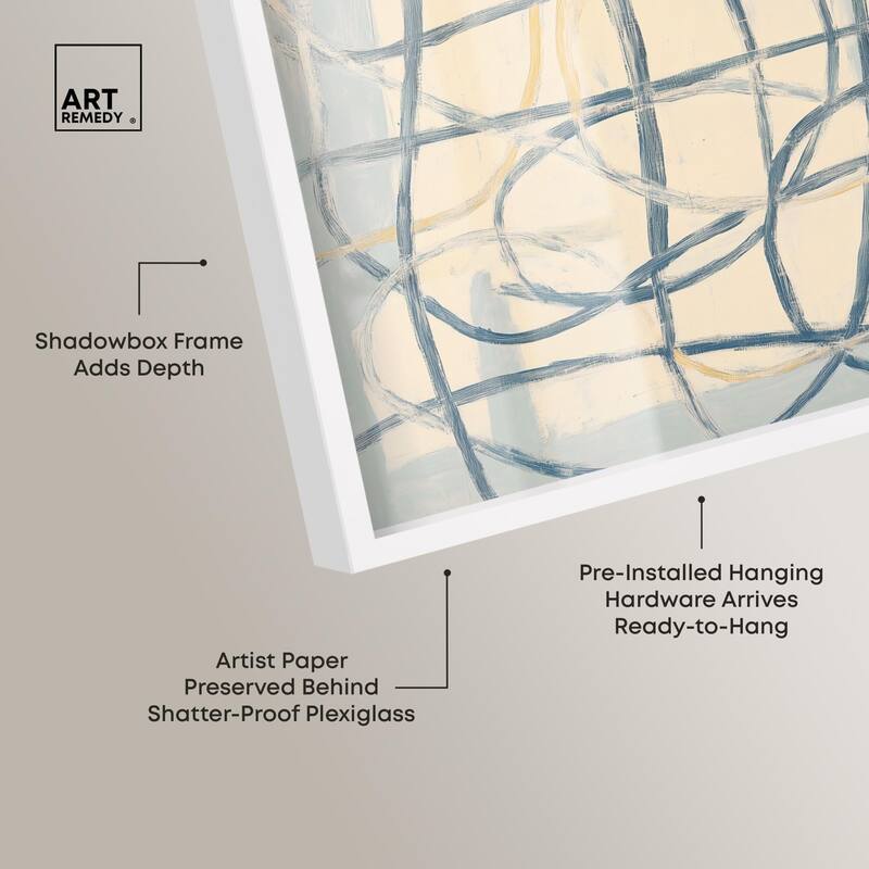 Unbroken Line I Shadowbox by Art Remedy
