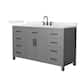 Option Dark Gray / Giotto Quartz Top / Matte Black