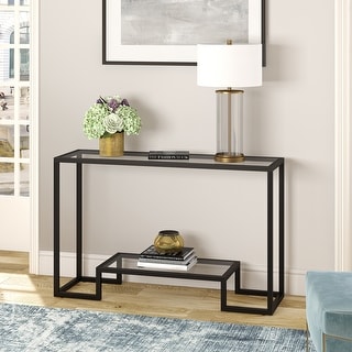 Silver orchid console table sale
