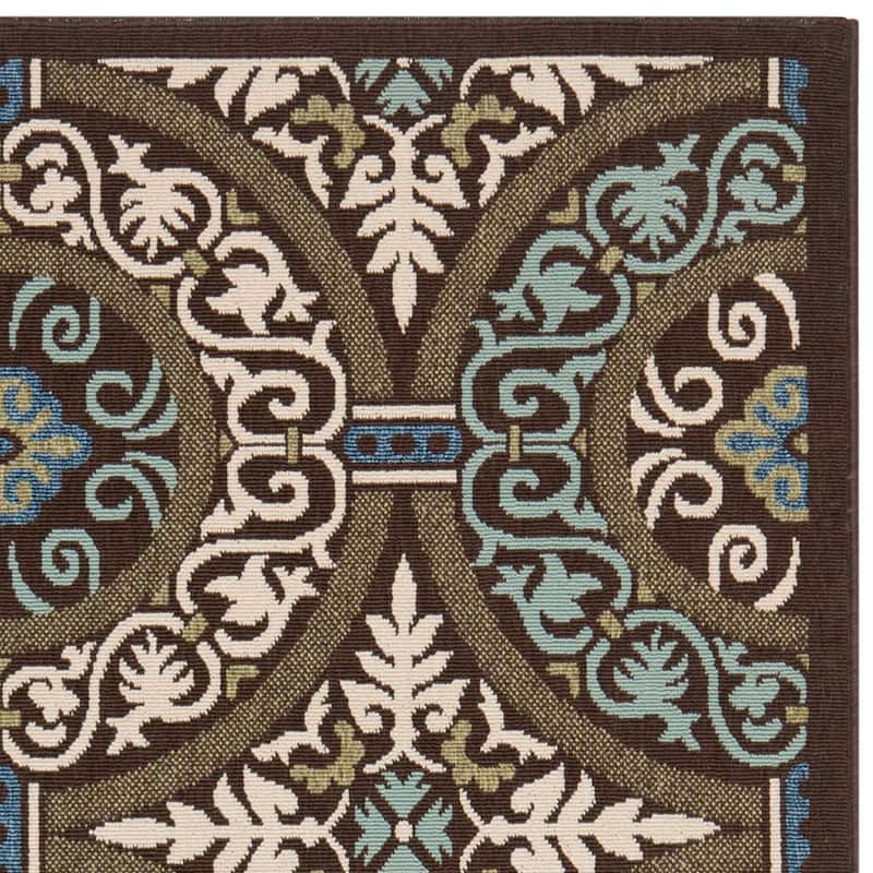 SAFAVIEH Veranda Rexhie Indoor/ Outdoor Waterproof Patio Backyard Rug