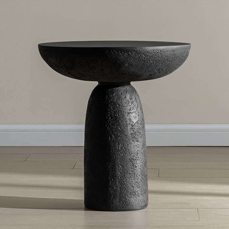Round Side Table End Table