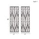 preview thumbnail 6 of 4, 2-Piece Madison Park Florian 24 in. W x 36 in. H Grey Laser Cut Wood Panel Wall Decor Set, Wood Wall Art