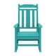 preview thumbnail 32 of 174, Outdoor Patio HDPE Rocking Chiar, Extra Wide Seat & Backrest