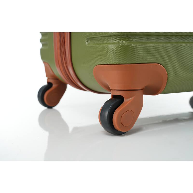 3 Piece Luggage Set, 20" 24" 28" Hardside Luggage Set, Lightweight Suitcase Set with TSA Lock and Spinner Wheels