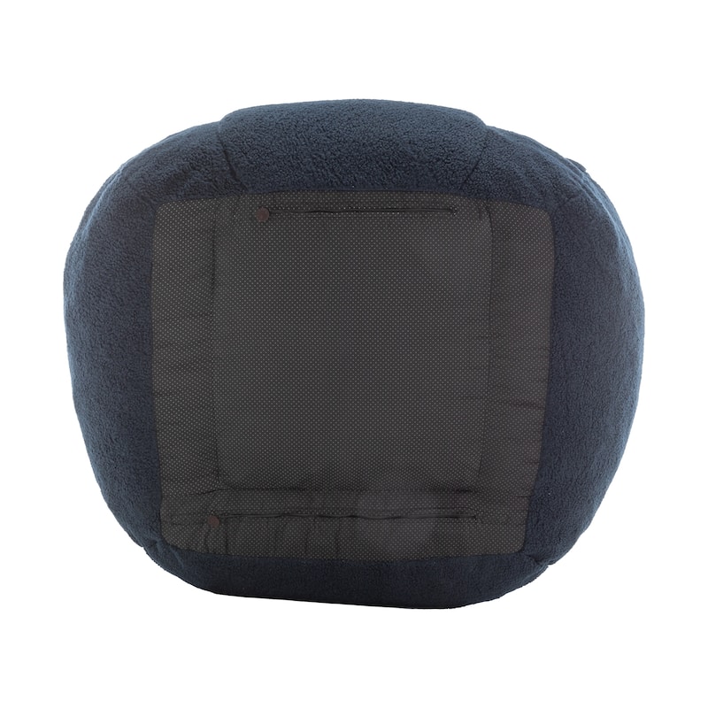 Oversized Teddy Memory Foam Bean Bag Lounge Chairs with Anti-Slip Base