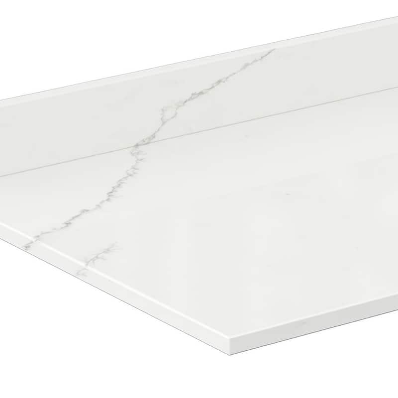 Wyndham Collection WCFQC366STOPUNS-Q 66" Quartz Vanity Top with