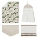 preview thumbnail 2 of 4, Sweet Jojo Designs Boho Flower Floral Girl Nursery Crib Bedding Set Ivory Shabby Chic Bohemian Watercolor Garden Modern Fringe