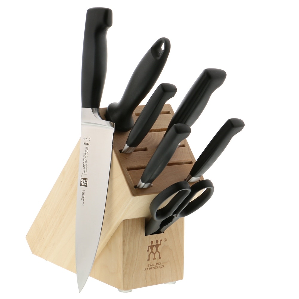 Refurbished) DEIK Classic Stainless Steel With Wooden Block 16 Piece Knife  Set - Bed Bath & Beyond - 26517962
