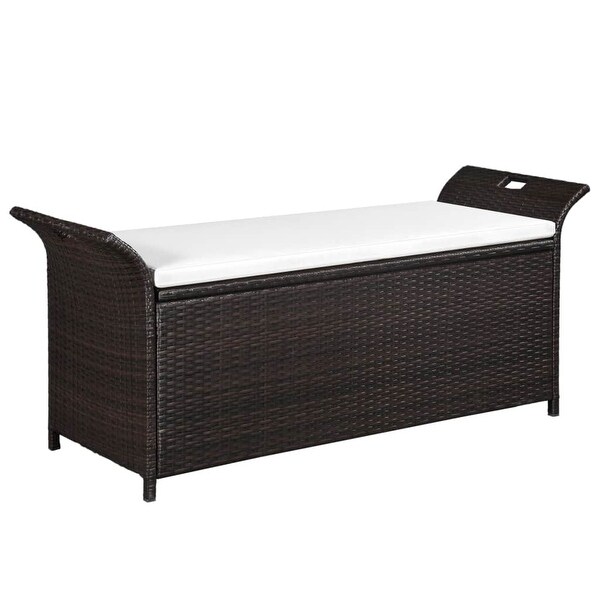 Wicker bench seat cushions