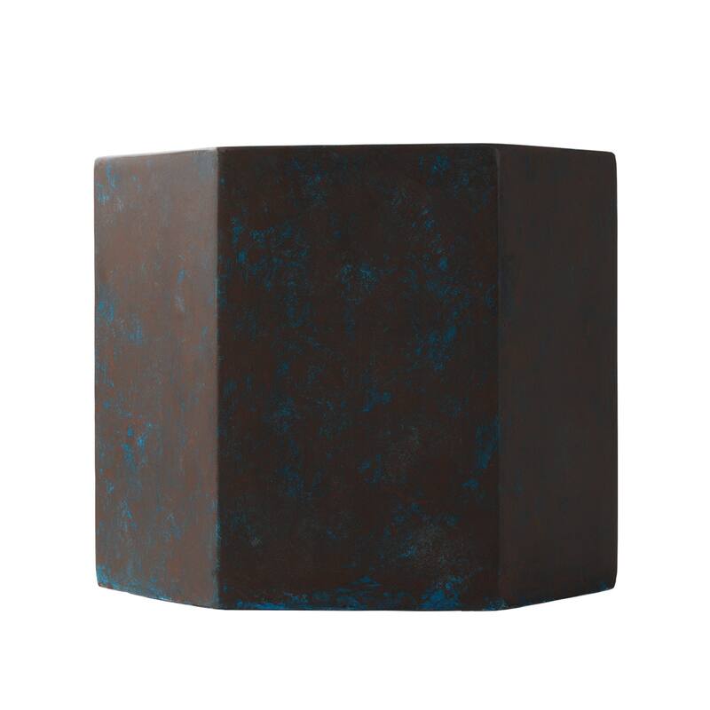 COSIEST MgO Outdoor Hexagonal End Table