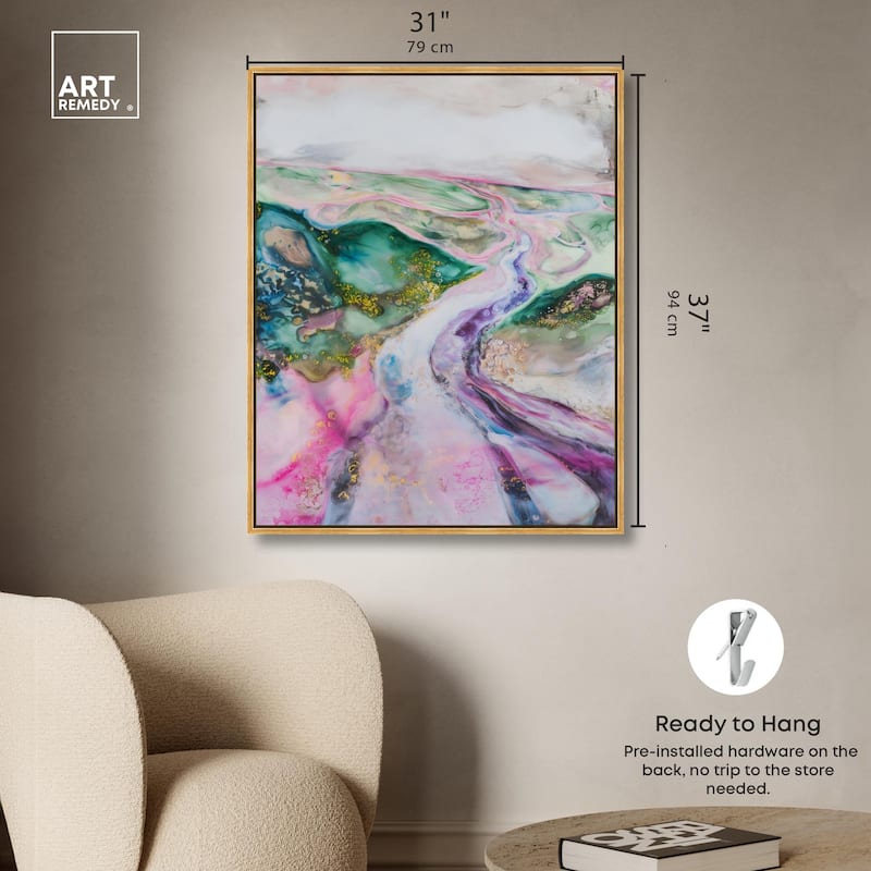 Noir Pulse II Canvas by Art Remedy